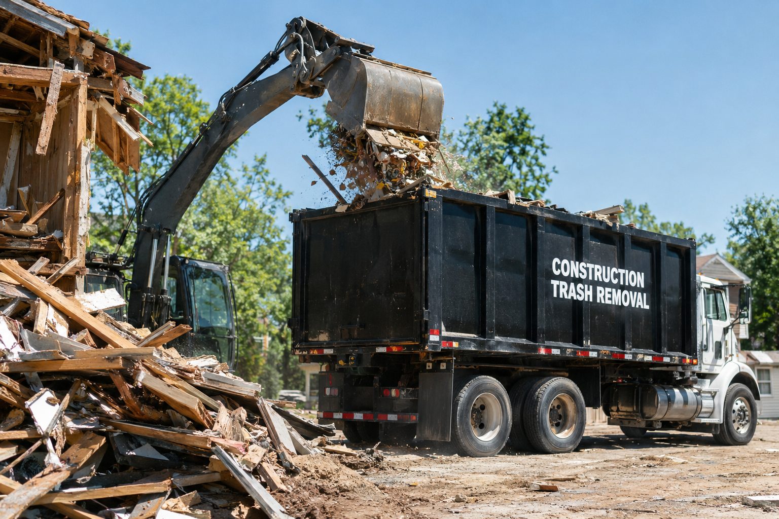 Construction Trash Removal in Randolph, NJ