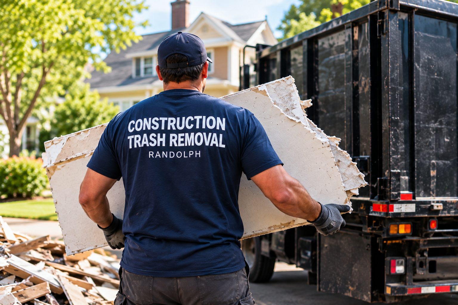 Construction Trash Removal Randolph Construction Trash Removal